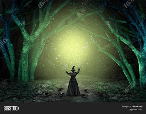 Witch deep in the woods